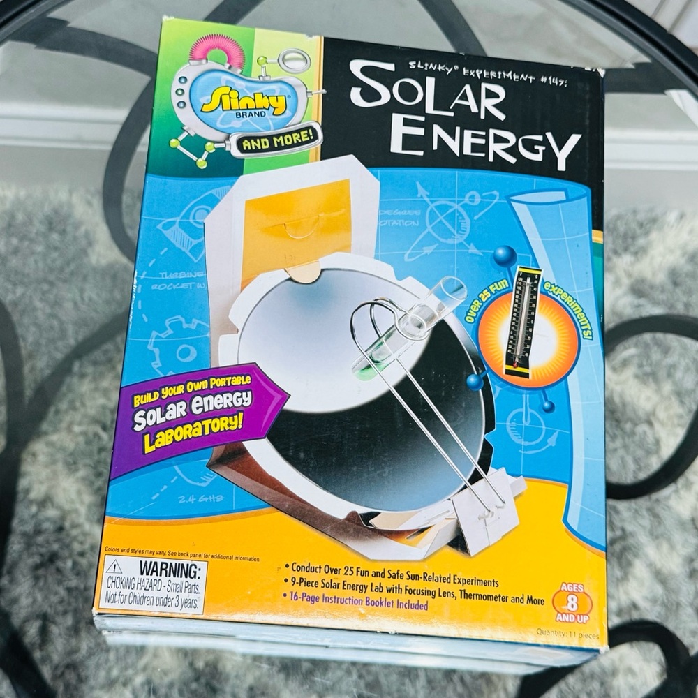 Slinky Brand Solar Energy Science Experiment Kit - New!
